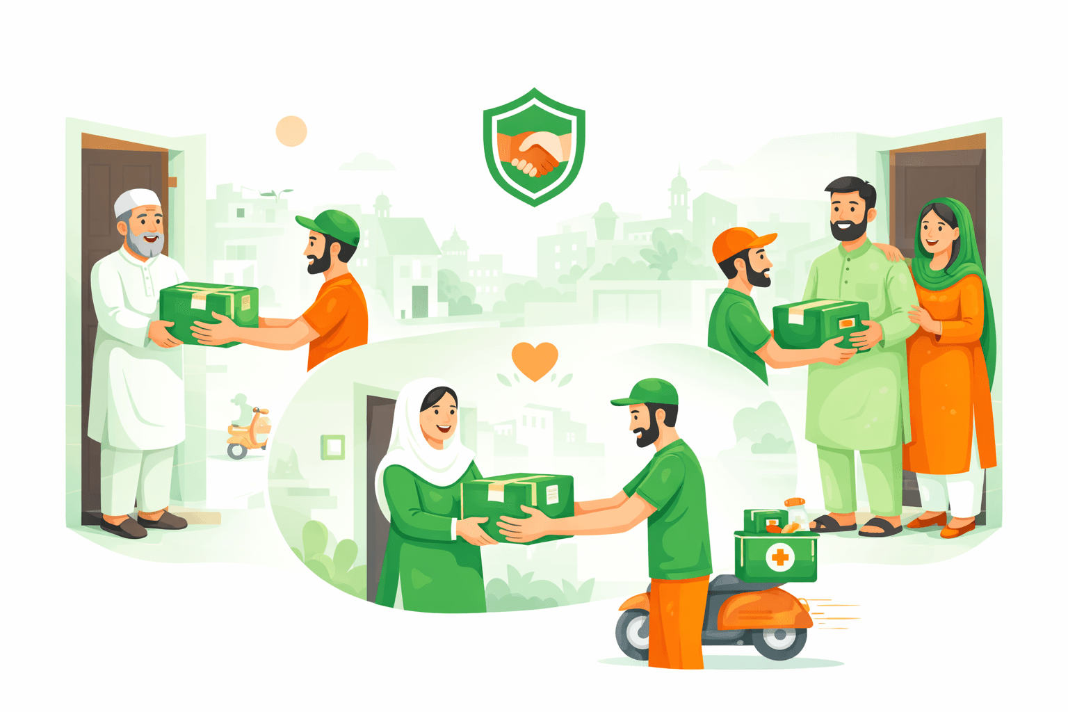 GharTak delivery hero